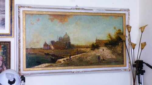 Dipinto olio tela 60x120 - olio,