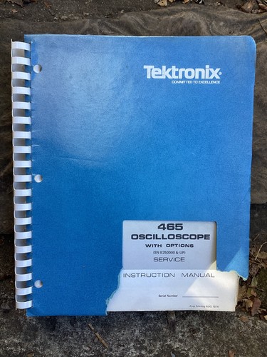 Oscilloscopio tektronix 465 - tektronix,