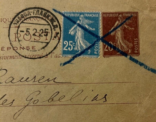 Francobollo republique - francobollo,