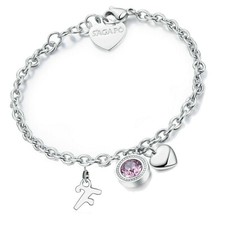 Sagapo Bracciale donna acciaio