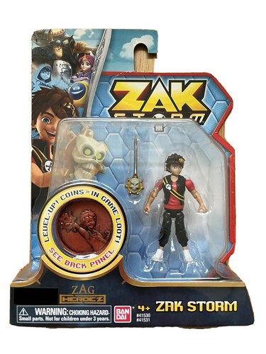 Zak storm action figure - storm, con