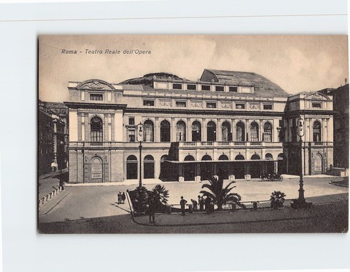 Cartolina teatro reale - teatro,