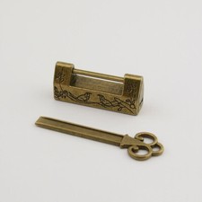 Set lucchetti in ottone stile