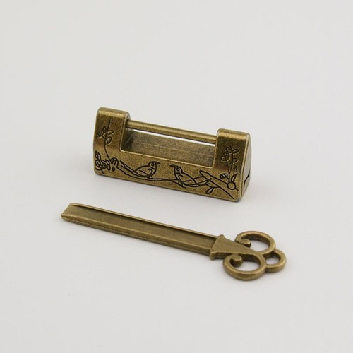 Set lucchetti ottone - set, in
