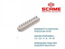 10 PZ Morsetto a Cappuccio