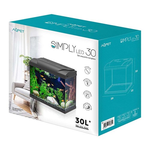 Acquario acqua dolce aqpet - acqua,