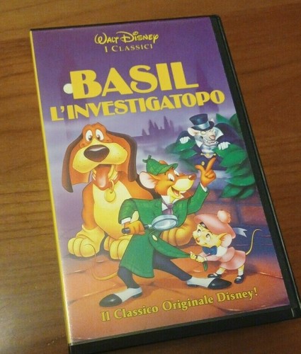 Basil investigatopo vhs no - vhs,