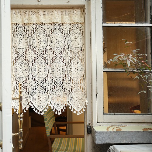 Mezza tenda stile vintage