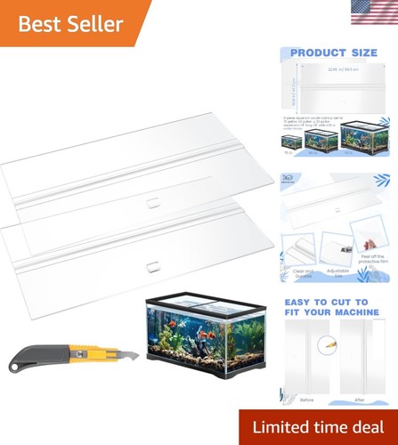 Coperchio per acquario tettoia
