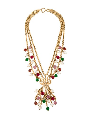 Collana chanel anni perle - anni, 70