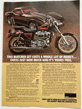 Pubblicità Stampa Moto Harley