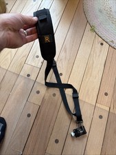 Cinghia fotocamera rapida nera