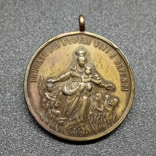 Medaglia confraternita del - medaglia,