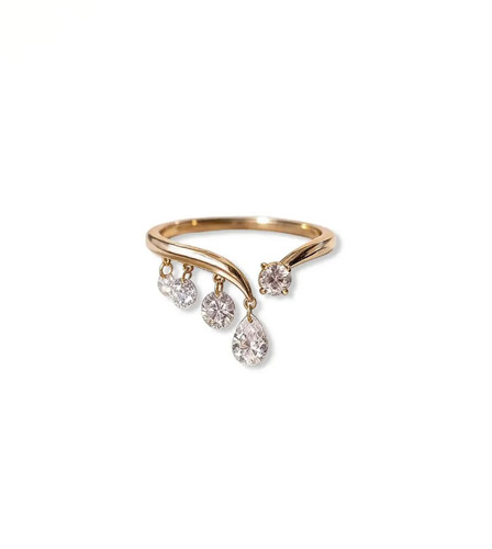 Anello fascia aperta in - a,