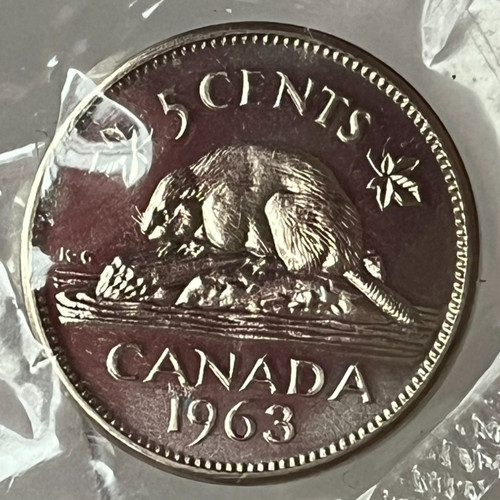 Scegli canada cent - canada, 1963