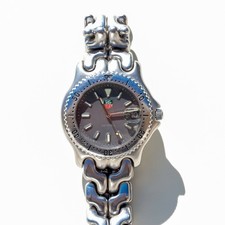 VINTAGE Tag Heuer S/EL sport elegance quartz bracciale completo ref. S 99.206 M