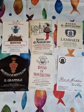 Vendo Etichette Vino Brunello