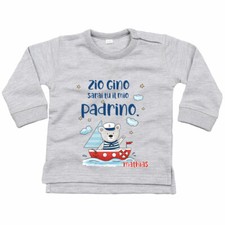 Felpa neonato personalizzata