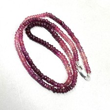 Collana Rubino Naturale 18"