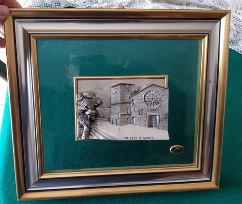 Quadro cristallo argento - cristallo,