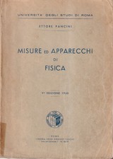Misure ed apparecchi di fisica