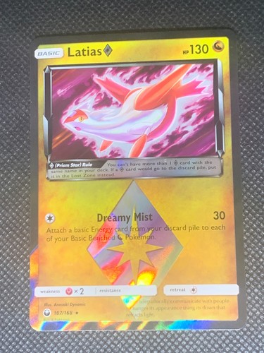 Latias 107 168 prism star - star, holo