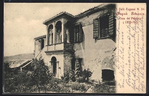 Arqua petrarca casa - casa, del
