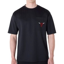 T-shirt oversize gessato NBA
