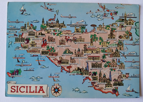 Cartolina saluti dalla - cartolina,