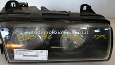 Proiettore/faro destro BMW serie 3 318 E36 coupé originale 318IS 16V cpé 2P/B/17
