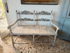 Panca legno shabby chic - in,