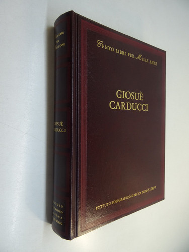 Giosuè carducci cento libri - cento,