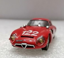 ALFA ROMEO Giulia TZ1 1600 coupè Zagato - Modellino vintage scala 1:43 Italia anni 90