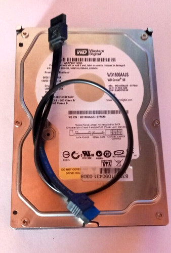 Sata western digital model - hd,