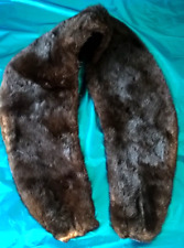 MARTORA o VISONE  SPLENDIDO  COLLO di  MARTORA o VISONE NERO  da cm 92 x 16  USD