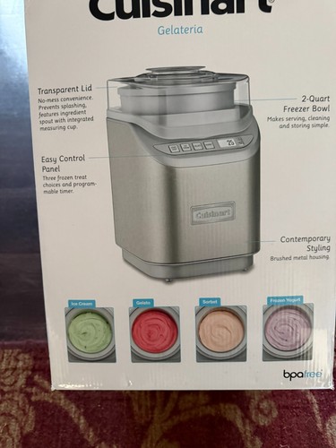 Cuisinart gelato allo - cuisinart, yogurt