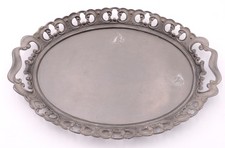 Vintage Ornate Italian Pewter