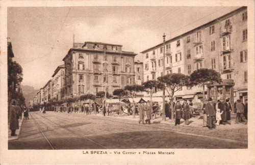 Spezia via cavour piazza - spezia, e