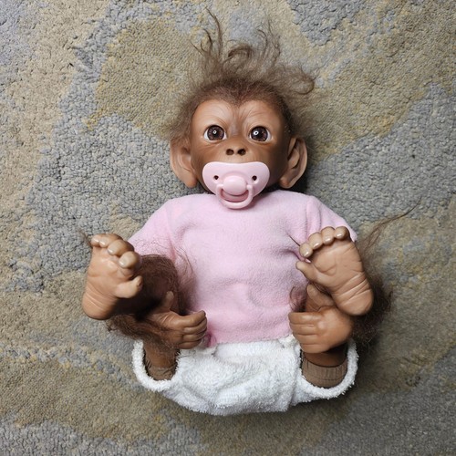 Ashton drake monkey baby - ashton, doll