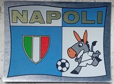 Figurina Junior Stickers Calcio 1990-91 1991 Napoli scudetto stemma B