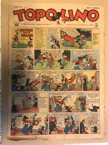 Topolino giornale 1946 - giornale,