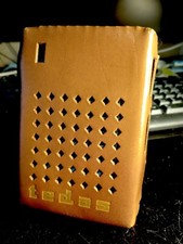 TEDAS radio a transistor ITALIANA - 1962 Very few examples built and marketed !