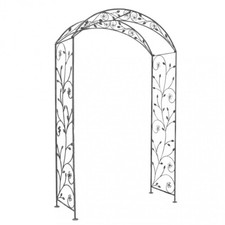 Arco per rampicanti da giardino in metallo 135x47.5x230 cm VivaGarden