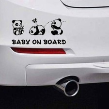 Adesivo paraurti auto bambino