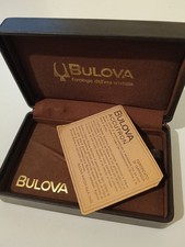 Scatola BULOVA ACCUTRON Vintage anni 60/70