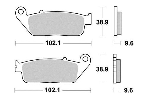 Pastiglie freno sinter grip - freno,