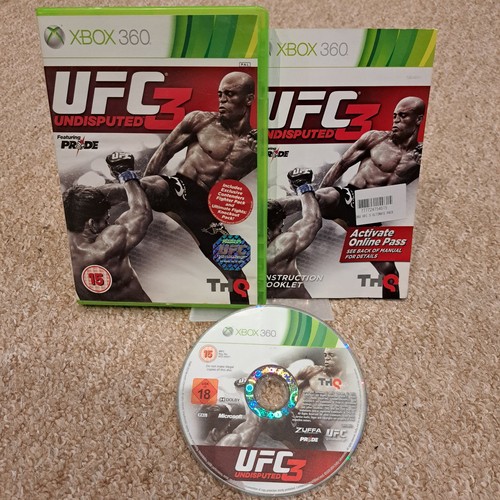 Ufc undisputed xbox 360 - ufc, 3