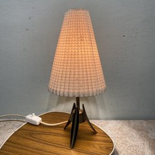 Lampada treppiede plissettato