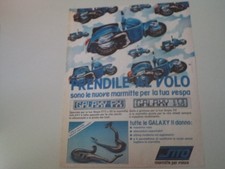 advertising Pubblicità 1982 MARMITTE SITO e VESPA