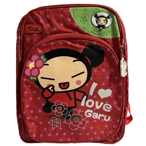 Pucca love garu red dotted - pucca, i